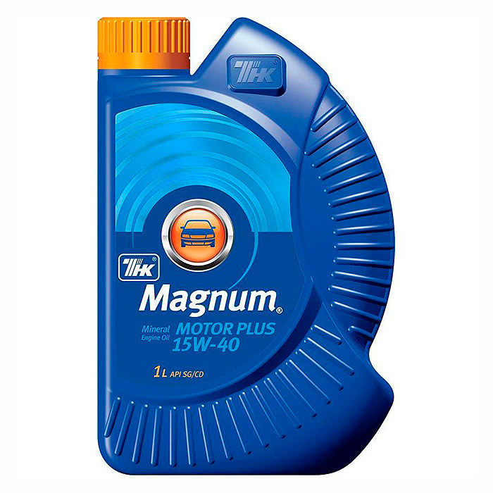 ТНК Magnum Motor Plus 15W-40 минеральное